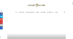 Desktop Screenshot of luxuryshaves.com